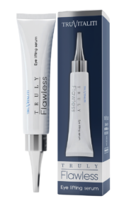 TruVitaliti Flawless acts as a primer for the under eye area and provides a youthful appearance