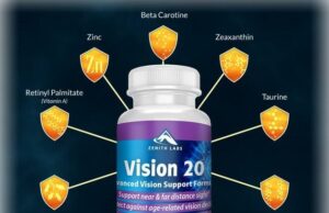 Zenith Labs Vision 20 improves overall eyesight