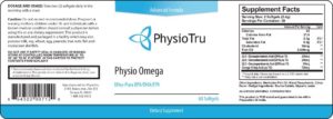PhysioTru Physio Omega is made of potent ingredients that promotes healthy cardiovascular health