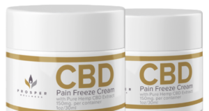 Prosper Wellness CBD Pain Freeze Cream helps in easing pain