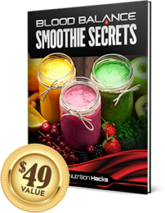 Blood Balance Smoothie Secrets is a bonus report with smoothie recipes