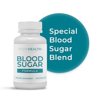 PureHealth Research Blood Sugar Formula manages blood sugar levels