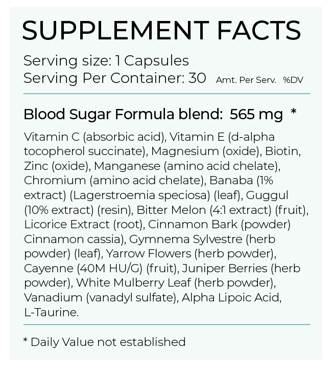 PureHealth Research Blood Sugar Formula has potent ingredients