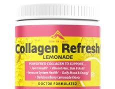 Zenith Labs Zollagen Refresh Lemonade is a superfood drink for enhancing collagen