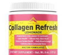 Zenith Labs Zollagen Refresh Lemonade is a superfood drink for enhancing collagen