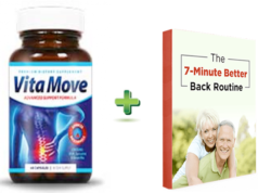 VitaMove helps in easing back pain