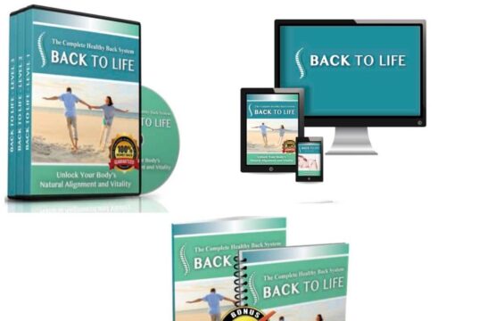 Back To Life Erase My Back Pain helps in easing back pain