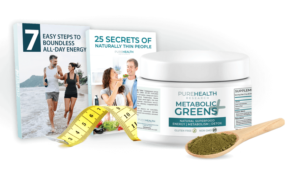 Metabolic Greens Plus helps in energy