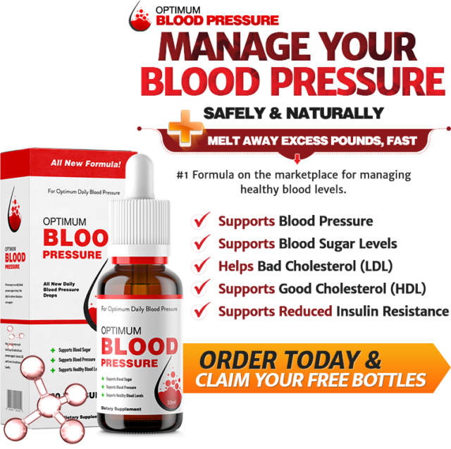 Optimum Blood Pressure stabilizes blood pressure levels