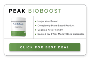 Peak BioBoost helps in improved bowel movements