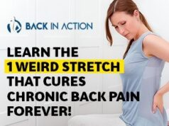 Back in Action helps in easing back pain