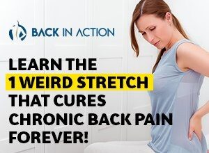 Back in Action helps in easing back pain