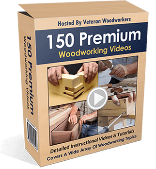 Teds Woodworking also has 150 Premium Woodworking videos