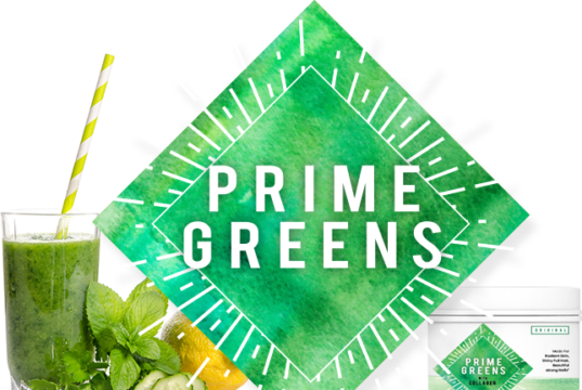 Prime Greens with Collagen helps with anti aging