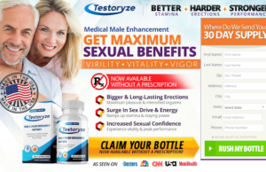 Testoryze Male Enhancement improves overall stamina