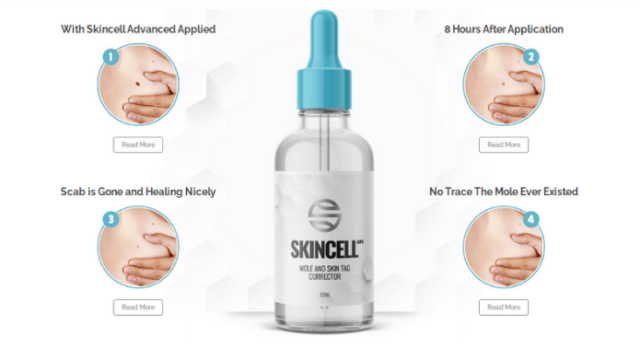 Skincell Advanced is a mole corrector serum