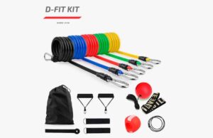 D-Fit Kit includes resistance bands