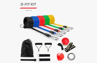 D-Fit Kit includes resistance bands